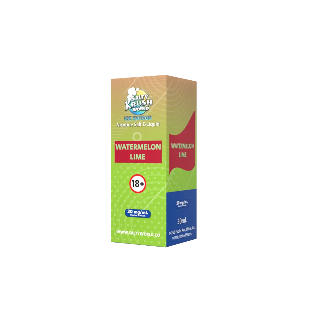 [Ice Ed.] Watermelon Lime - Nicotine Salt E-Liquid