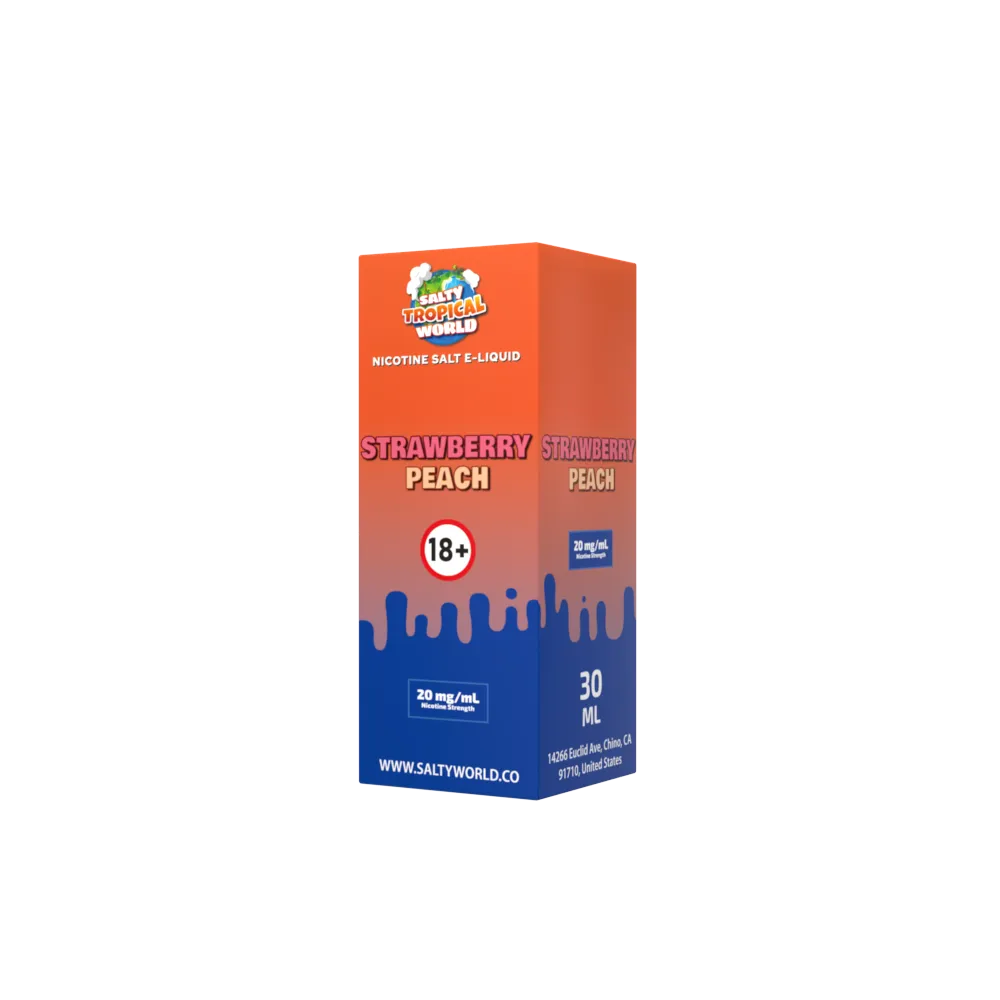 Strawberry Peach - Nicotine Salt E-liquid