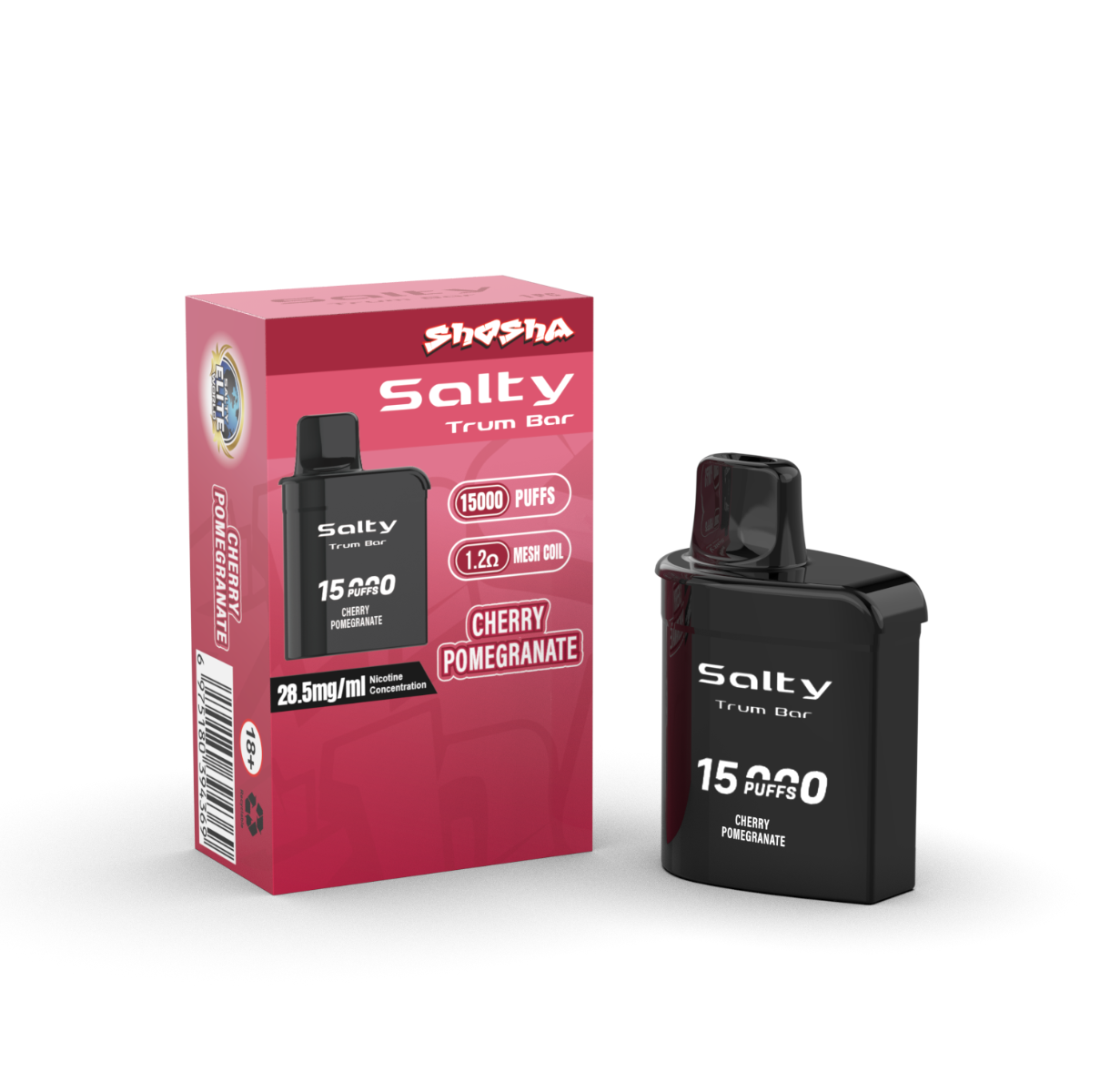 _-__5_1 Cherry Pomegranate -Salty TRUM Bar Replacement Pod 28.5mg/mL
