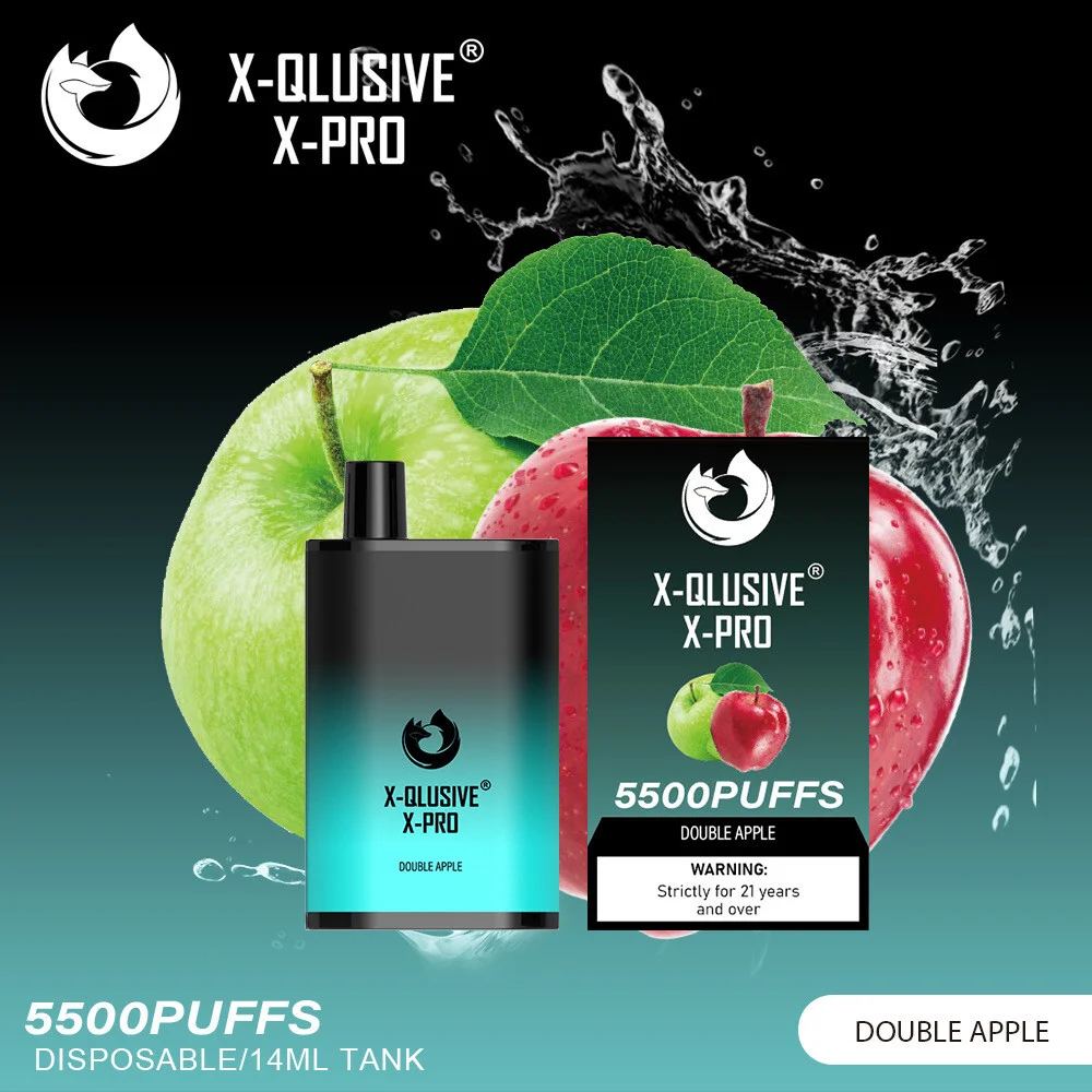 X-QLUSIVE-X-PRO-DOUBLE-APPLE-–-5500-PUFFS.webp
